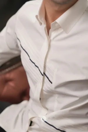 Linear Contrast Shirt