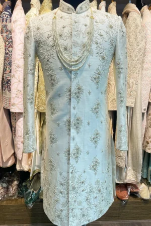 Delicate Thread Work Sherwani
