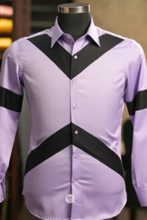 Lavender Contrast Shirt